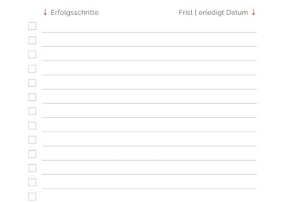 Vorschaubild Vorlage Erfolgsschritteplanung